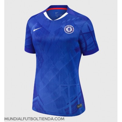Camiseta Chelsea Alejandro Garnacho #49 Primera Equipación Replica 2025-26 para mujer mangas cortas Camiseta Chelsea Alejandro Garnacho #49 Primera Equipación Replica 2025-26 para mujer mangas cortas